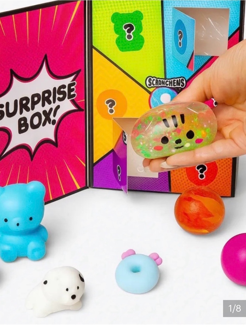 Surprise Box! Kids squishy Mystery Toy - Multicolor